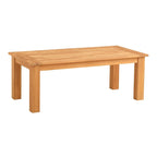 Table basse d'extérieur Clermont en teck naturel