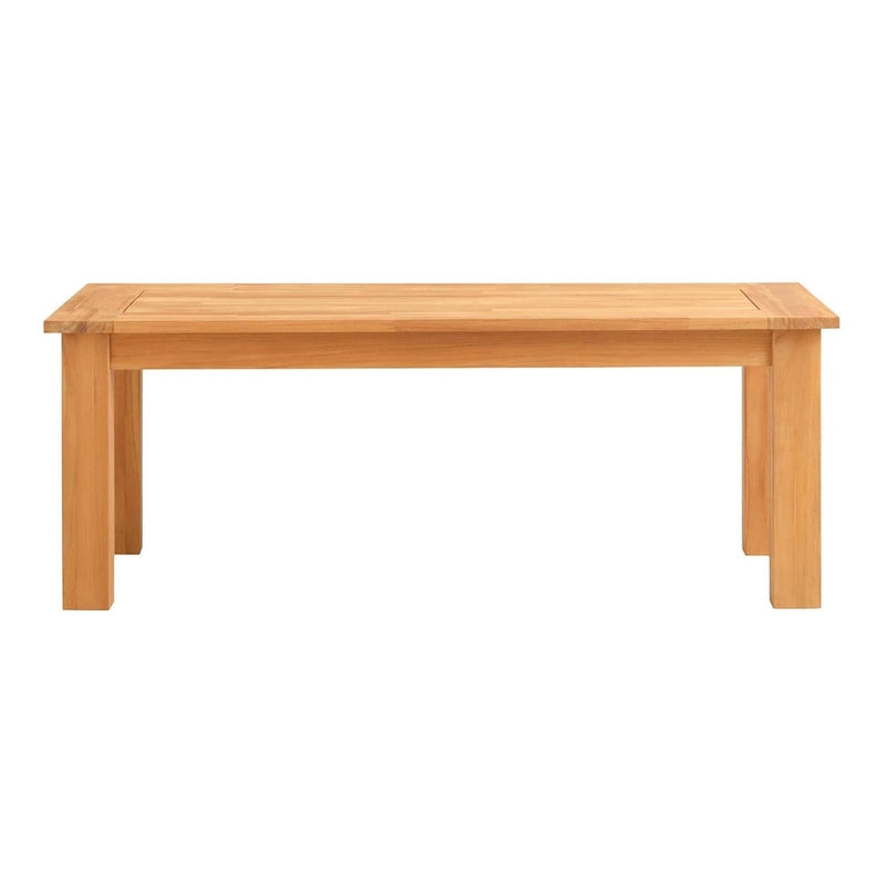 Table basse d'extérieur Clermont en teck naturel