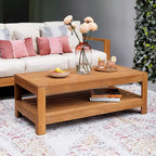 Table basse d'extérieur en teck Logan Cambridge Casual