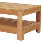 Table basse d'extérieur en teck Logan Cambridge Casual