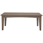 Signature Design by Ashley Emmeline Table basse de cocktail rectangulaire d'extérieur en poly toutes saisons – 48 larg. x 24 prof. x 18 haut.