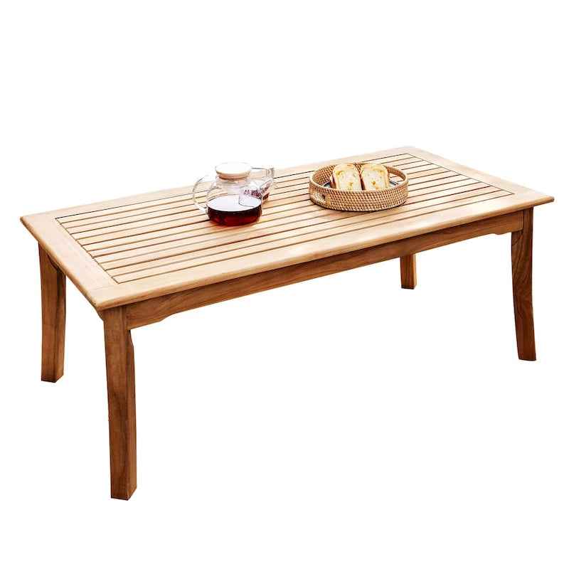 Table basse de patio d'extérieur en teck Chara de Cambridge Casual