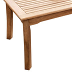 Table basse de patio d'extérieur en teck Chara de Cambridge Casual