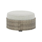 Pouffe d'extérieur Calworth - 35L x 35P x 19H