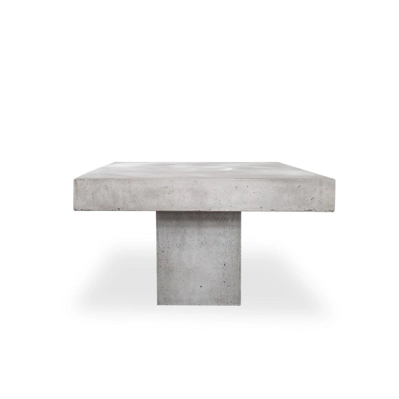 Table basse moderne en béton gris Aurelle Home - 31,5 x 47 x 18,5