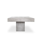 Table basse moderne en béton gris Aurelle Home - 31,5 x 47 x 18,5