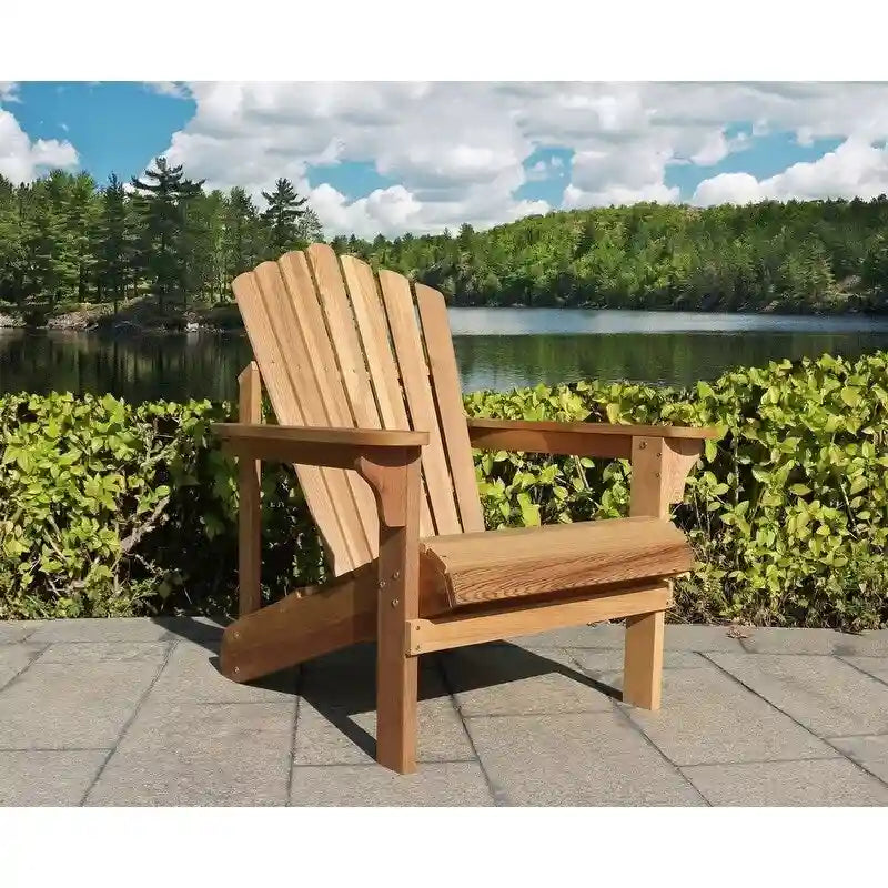 Chaise Adirondack Riverside, cèdre rouge de l'Ouest