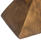 Table d'appoint moderne en béton Adeco pour intérieur et extérieur