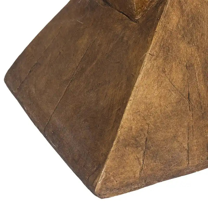 Table d'appoint moderne en béton Adeco pour intérieur et extérieur