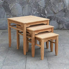 Cambridge Casual Table d'appoint d'extérieur en teck Sherwood
