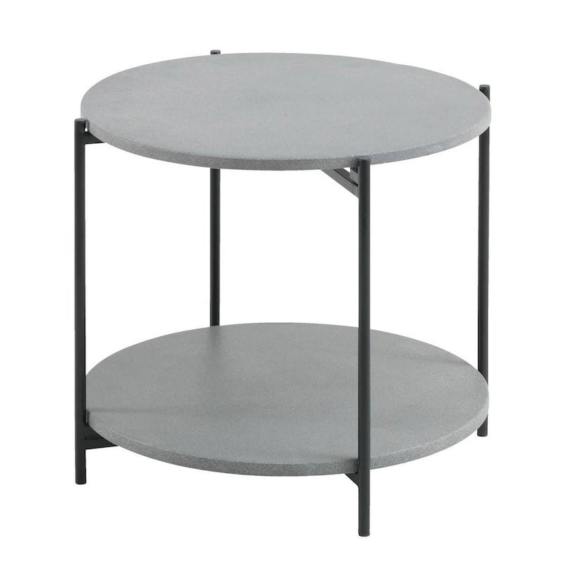 DreamPatio Arena Patio Side Table - 21 x 21 x H18.5