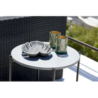 DreamPatio Arena Table d'appoint de patio - 21 x 21 x H18.5