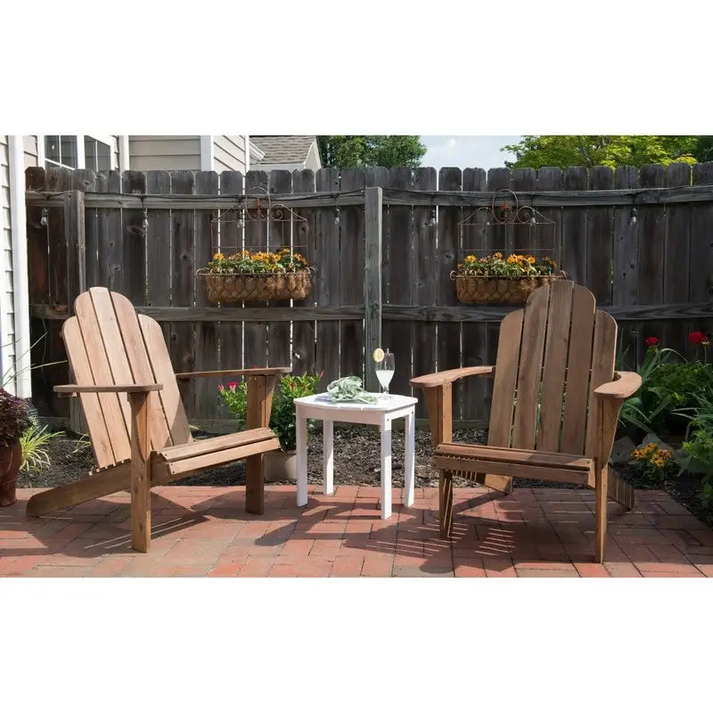Table d'appoint Gavil White Adirondack (table seulement)