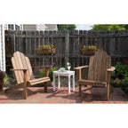 Table d'appoint Gavil White Adirondack (table seulement)