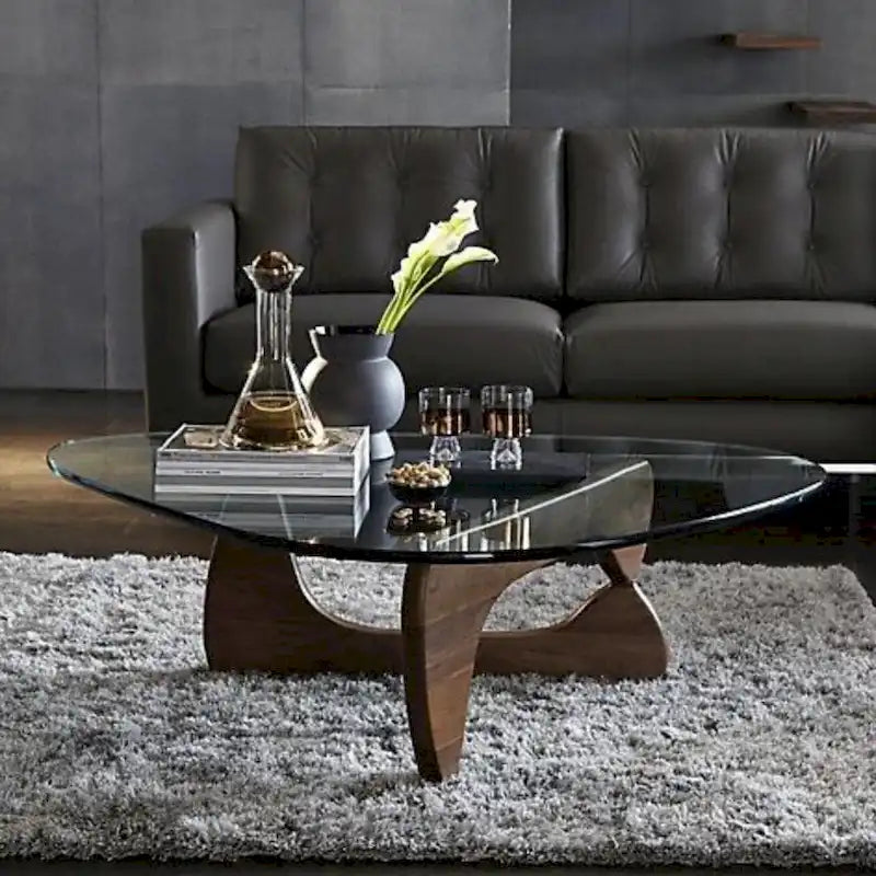 Petite table basse Noguchi - 16 H x 41 L x 26 P