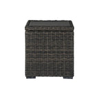 Table d'appoint carrée marron Signature Design by Ashley Grasson Lane