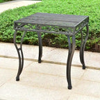 Segovia Iron Outdoor End Table