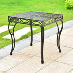 Table d'appoint d'extérieur en fer Segovia