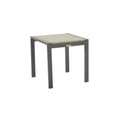 Table d'appoint extérieure en aluminium Lakeview - 17,75 x 17,75 x 17,75