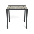 Table d'appoint extérieure en aluminium Lakeview - 17,75 x 17,75 x 17,75