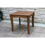 Table d'appoint carrée Eilaf Eucalyptus