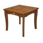 Table d'appoint carrée Eilaf Eucalyptus