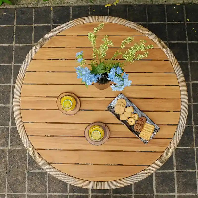Cambridge Casual Table basse d'extérieur en teck Seaside