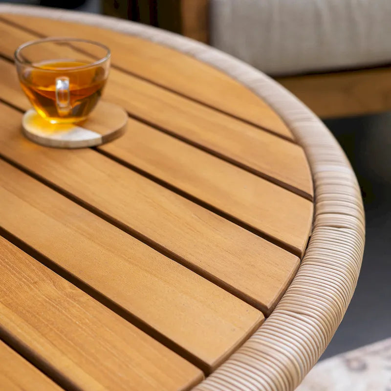 Cambridge Casual Table basse d'extérieur en teck Seaside