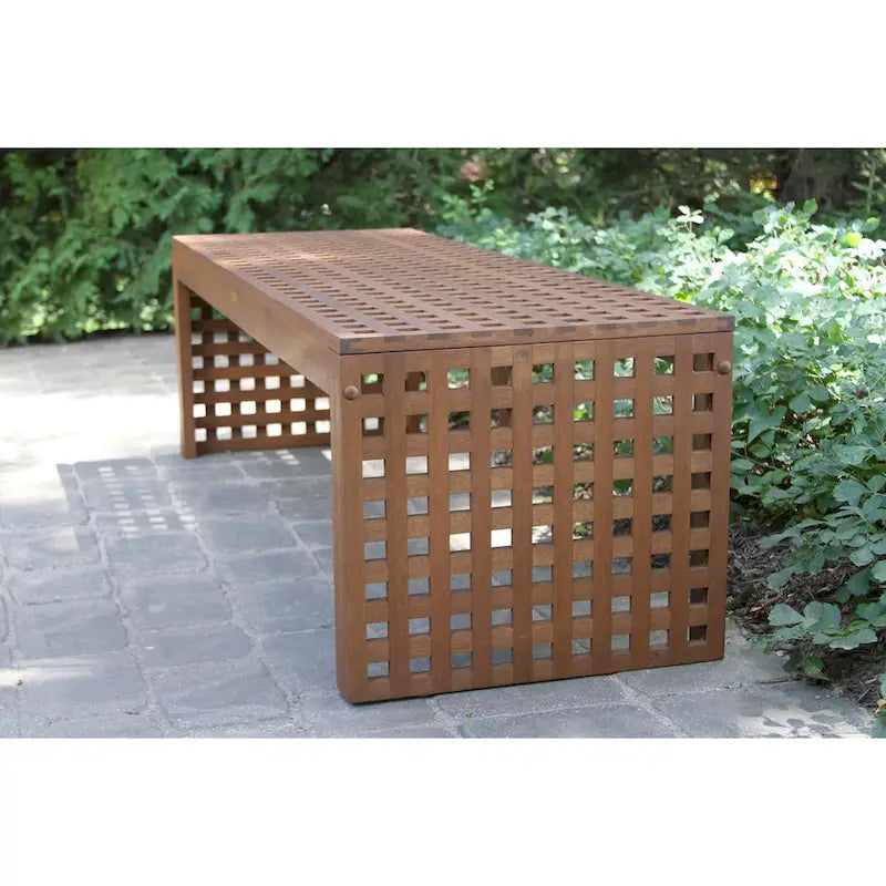 Banc surdimensionné Eilaf à damier - S.O.