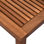 Outsunny Ensemble de 3 Tables Gigognes d'Extérieur avec Structure en Bois d'Acacia et Design Polyvalent