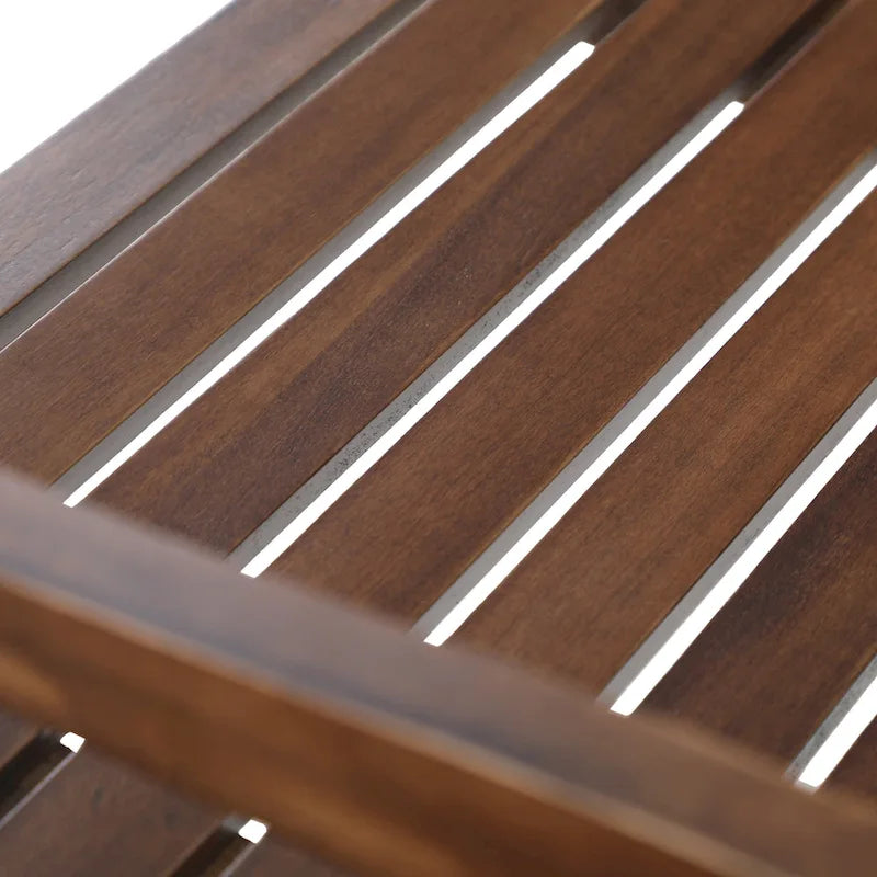 MAISON ARTS Banc en bois d'extérieur avec accoudoirs et dossier pour jardin, terrasse, pelouse, balcon, cour, porche