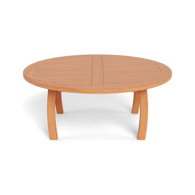 Table basse ronde d'extérieur en teck Jakarta