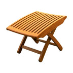 Repose-pieds pliant en bois balau jaune Royal Tahiti