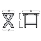 Table Adirondack pliante d'extérieur HIGHWOOD