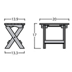 Table Adirondack pliante d'extérieur HIGHWOOD