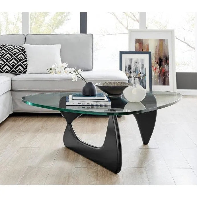 Table basse style Noguchi - 16H x 43,3L x 27,5P