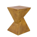 Table d'appoint en béton Table d'appoint moderne pour l'intérieur et l'extérieur