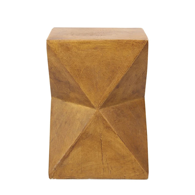 Table d'appoint en béton Table d'appoint moderne pour l'intérieur et l'extérieur