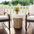 OSIEST 19.7 Table basse de patio d'extérieur en béton