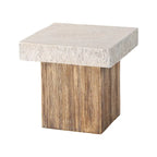 OSIEST 19.7 Table basse de patio d'extérieur en béton