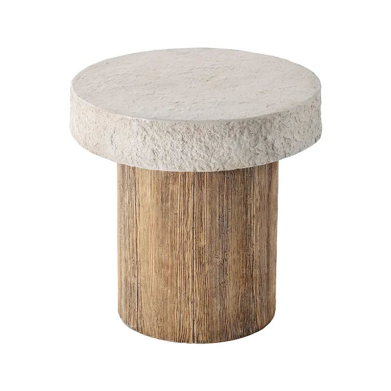 OSIEST 19.7 Table basse de patio d'extérieur en béton