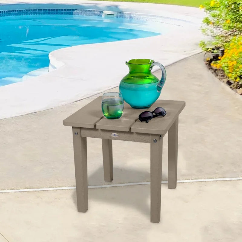 BAHIA VERDE OUTDOORS Petite table d'appoint Adirondack