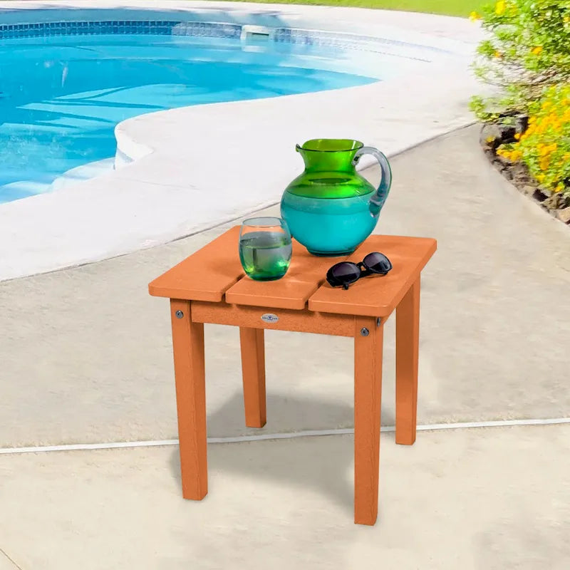 BAHIA VERDE OUTDOORS Petite table d'appoint Adirondack