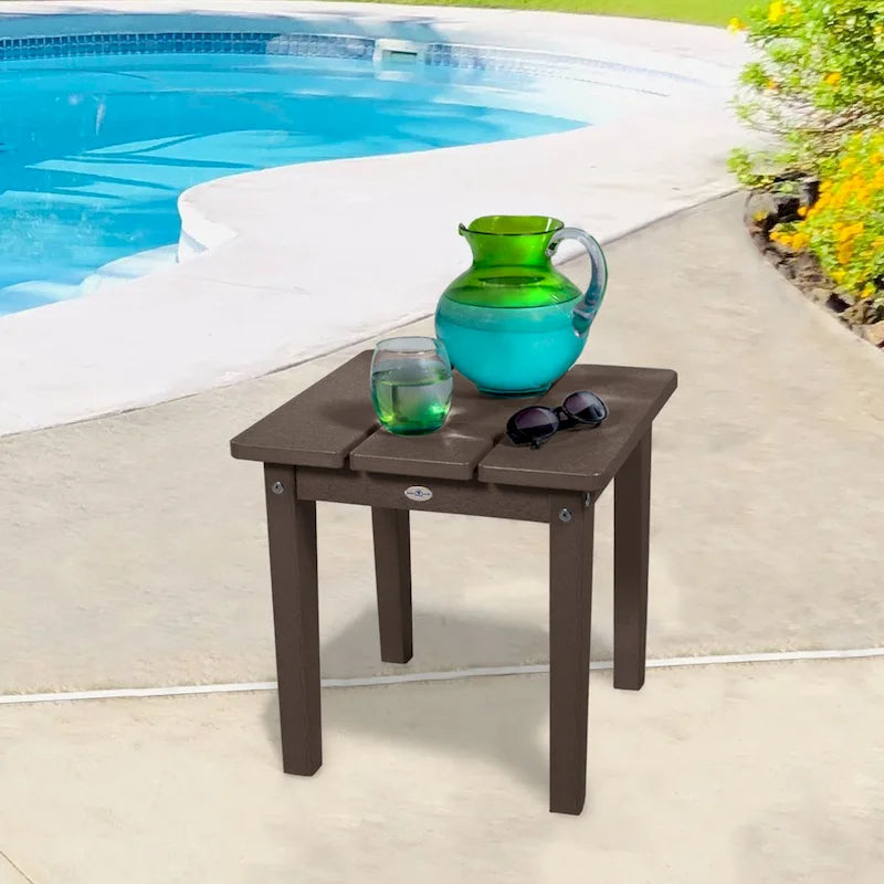 BAHIA VERDE OUTDOORS Petite table d'appoint Adirondack