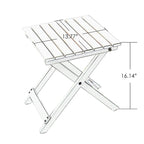 Chaise à bascule de véranda en bois massif Kozyard High Back Slat