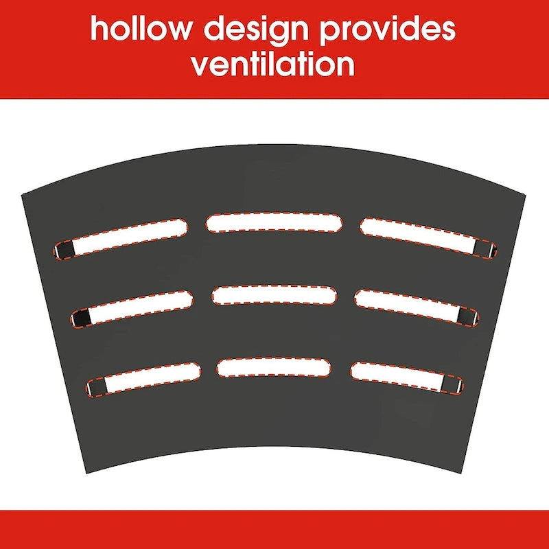 Banc de Foyer Courbé, Ensemble de 4, Banc Extérieur en Métal pour Foyer