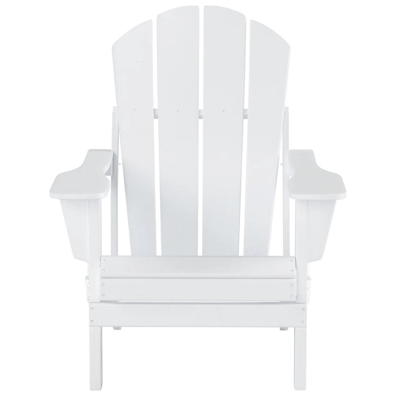 Ensemble de conversation de chaises pliantes d'extérieur Polytrends Laguna en HDPE toutes saisons pour patio (ensemble de 12 pièces)