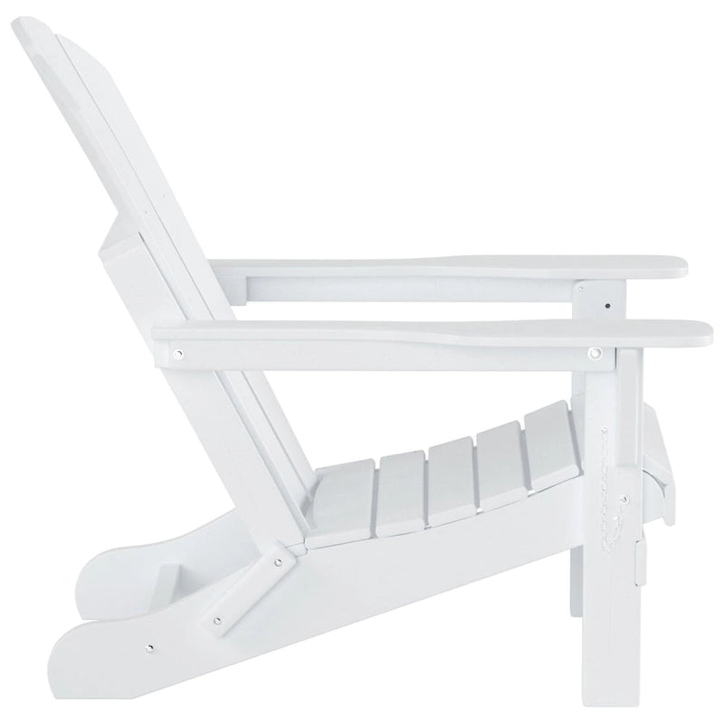 Ensemble de conversation de chaises pliantes d'extérieur Polytrends Laguna en HDPE toutes saisons pour patio (ensemble de 12 pièces)