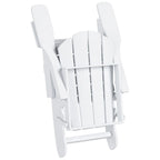 Ensemble de conversation de chaises pliantes d'extérieur Polytrends Laguna en HDPE toutes saisons pour patio (ensemble de 12 pièces)