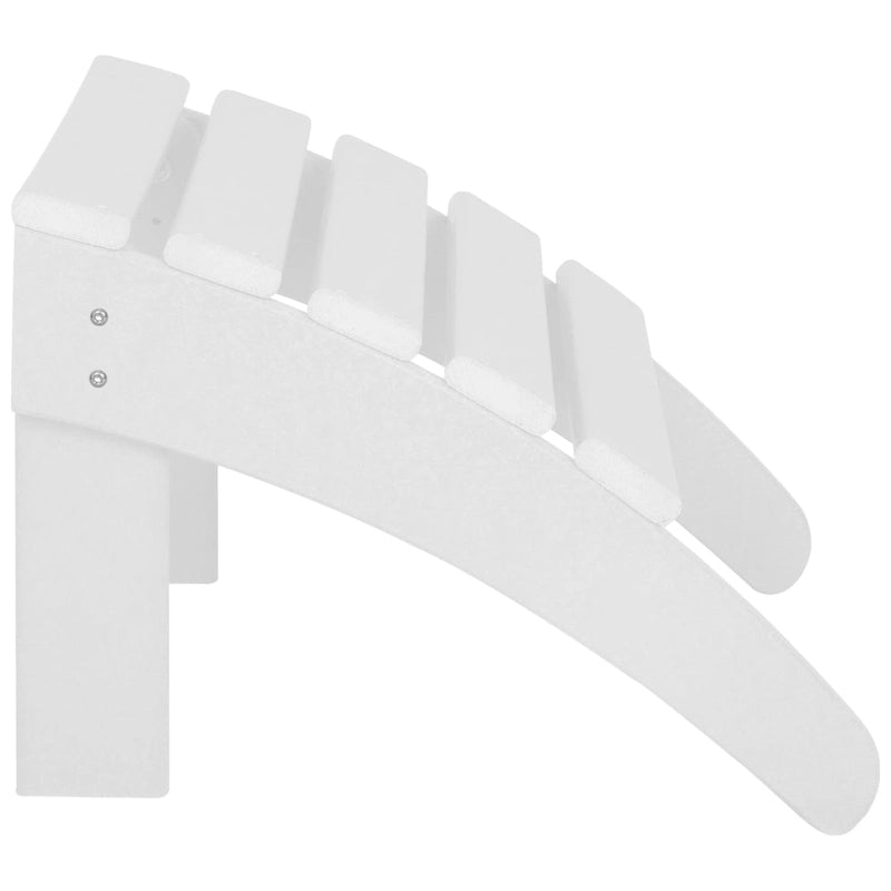 Ensemble de conversation de chaises pliantes d'extérieur Polytrends Laguna en HDPE toutes saisons pour patio (ensemble de 12 pièces)